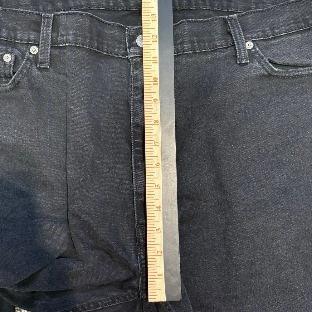 Levi's 541 Men's Black Wash Jeans W44 L32‎ Athletic Taper Stretch